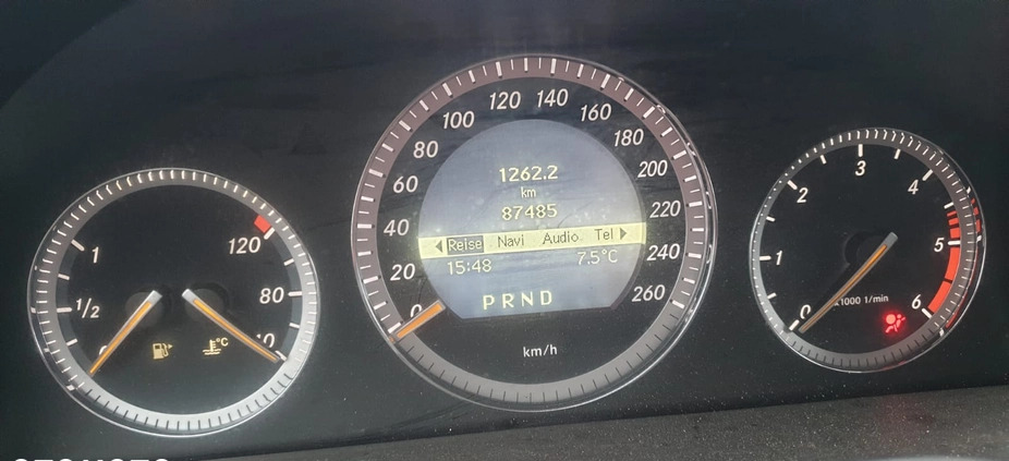 Mercedes-Benz Klasa C cena 13999 przebieg: 87500, rok produkcji 2008 z Góra małe 466